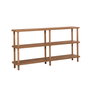 Hanah Home Estantería 150cm x 74.9cm x 35cm Pino Atlántico